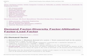 Demand Factor-Diversity Factor-Utilization Factor-Load Factor _ EEP