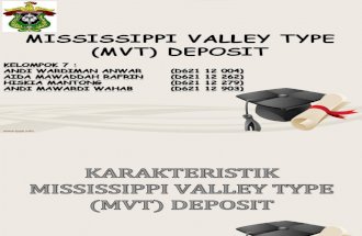 Mississipi Valley Type Deposit