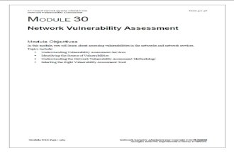 ENSA v4 Module 30 Network Vulnerability Assessment.pdf