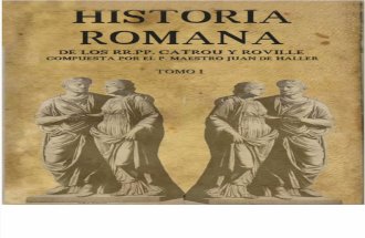Catrou y Roville - Historia de Roma Tomo I