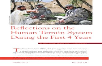 Reflections on the Human Terrain System During the First 4 Years