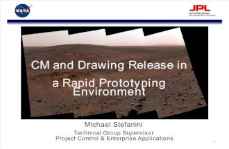 CM and Drawing Release in a Rapid Prototyping Environment
