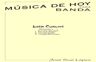 Latinconcert(Op80) Fullscore Banda