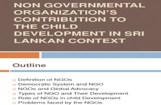 Non Governmental Organization’s Contribution to the Child Development