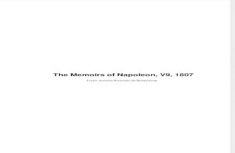 Memoirs of Napolean Bonaparte Vol. 9