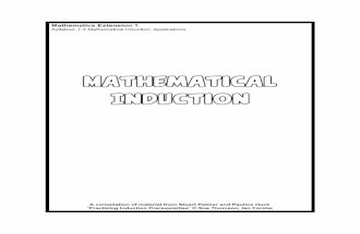 Mathematical Induction Booklet