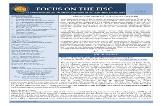 Focus on the Fisc - July 2014