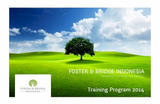 Foster&Bridge Indonesia - Training Program 2014 v03