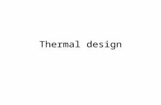 Thermal Design 1