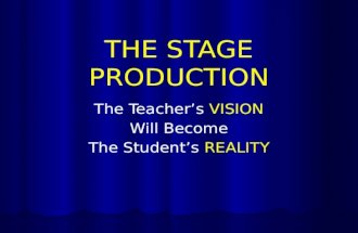 10 Basic Steps for Stage Production