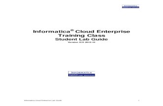 Infa Cloud Enterprise Labs - Sum12