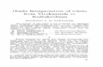 Hindu Interpretation of Christ