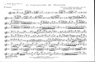 Briccialdi Carnival of Venice Flute Part