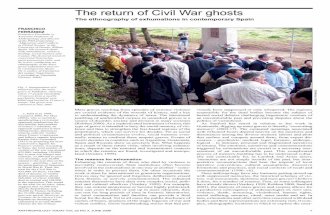 The Return of Civil War Ghosts. Francisco Ferrandiz