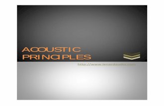 Acoustic Principles