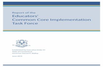 Common Core Task Force Final Report