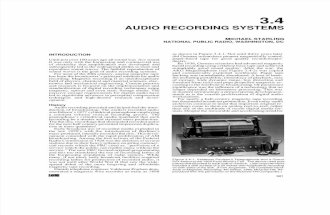 audio recording systems