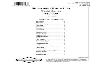 Briggs & Stratton Parts List MS5535_H_HI