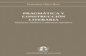 Chico Rico, Francisco. Pragmática y Construcción Literaria