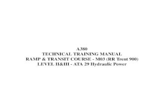 a380-Level II&III - Ata 29 Hydraulic Power