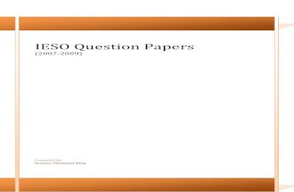 IESO Question Papers (2007-2009)