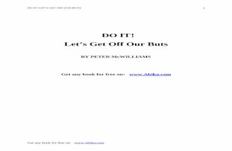 (eBook) Peter McWilliams - Let's Get Off Our Buts