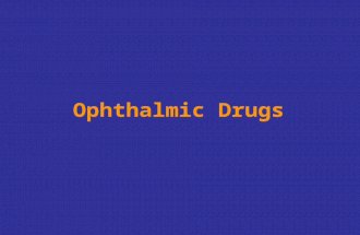 CLAP 14--Rev Ophthalmic Drugs