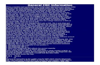 General CNC Information