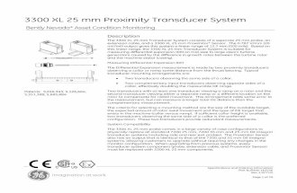 3300 XL 25 mm Proximity Transducer System (163236 Rev.E)