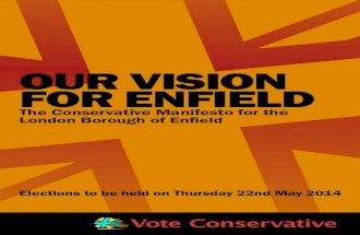 Enfield Conservative 2014 Manifesto