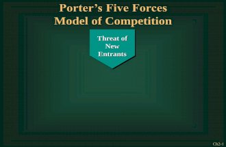 199786517 Miechel Porter 5 Force Model