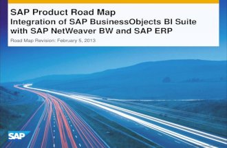Integration of SAP BusinessObjects BI Suite With SAP NetWeaver BW and SAP ERP
