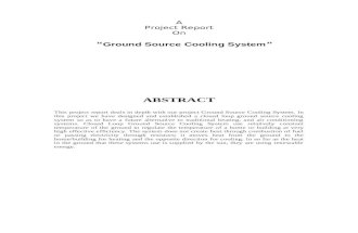 Ground Source Cooling System Report
