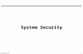 sistem security