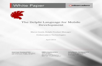 Delphi Language Mobile Development White Paper 170413