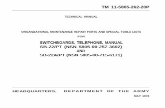 TM 11-5805-262-20P_Switchboard_SB-22_1978.pdf