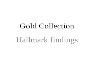 Gold Hallmark
