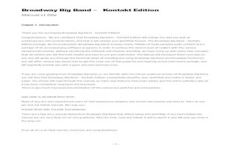 Broadway Big Band - Kontakt Edition - Manual.pdf