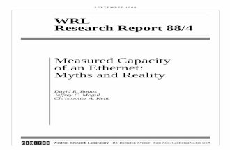 Ethernet Myths and Reality
