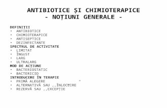 Antibiotice