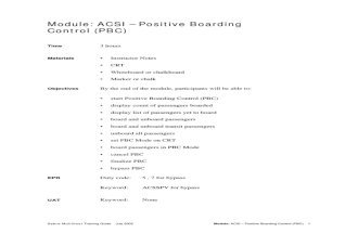 Acsi Positive Boarding Control Host