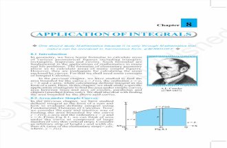 Ch-8 Application of Integrals