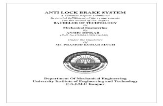 Anti Lock Brking System