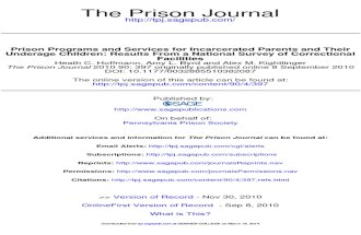 The Prison Journal 2010 Hoffmann 397 416