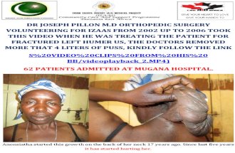 Goiter Patients admitted to the  Mugana Hospital