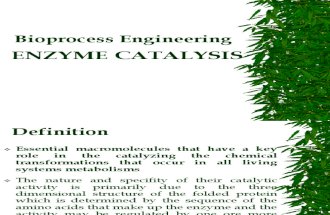 Bio Engineering, Enzyme Catalysis.pdf