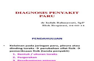 Diagnosis Penyakit Paru
