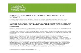 Safeguarding and Child Protection September2013