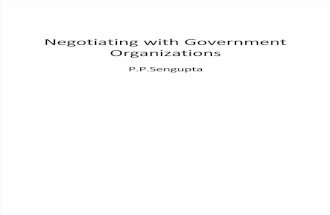 Negotiating With Government Organisations