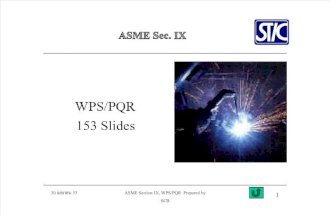 4 Asme Sec Ix Wps Pqr Slide 1 to 35